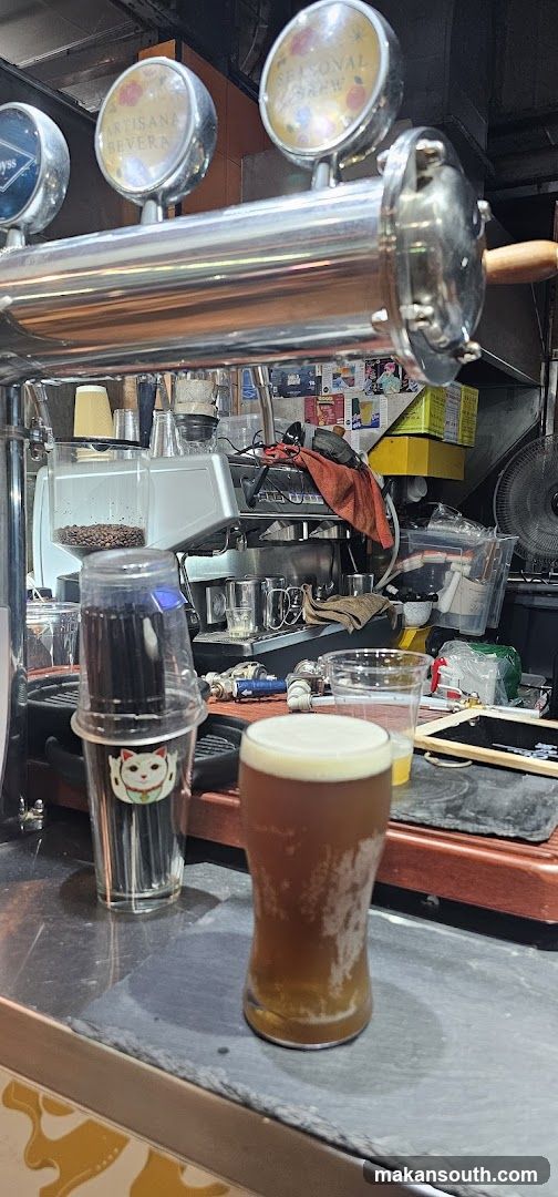 Brewery Interior with Craft Beer and Coffee Equipment