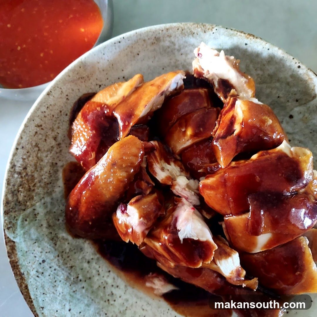 Soy Glazed Chicken with Chili Sauce