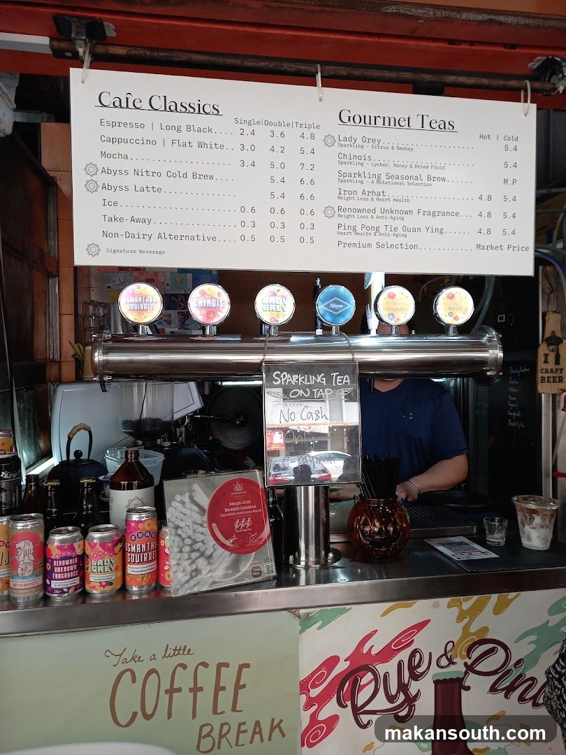 Cafe Classics & Gourmet Teas Menu