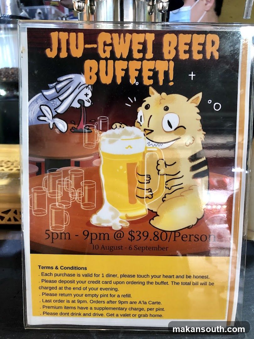 Jiu-Gwei Beer Buffet!