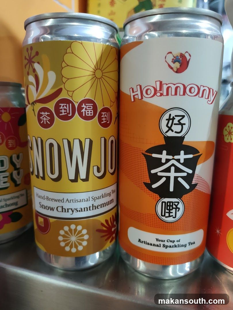 Sparkling Tea Cans Display