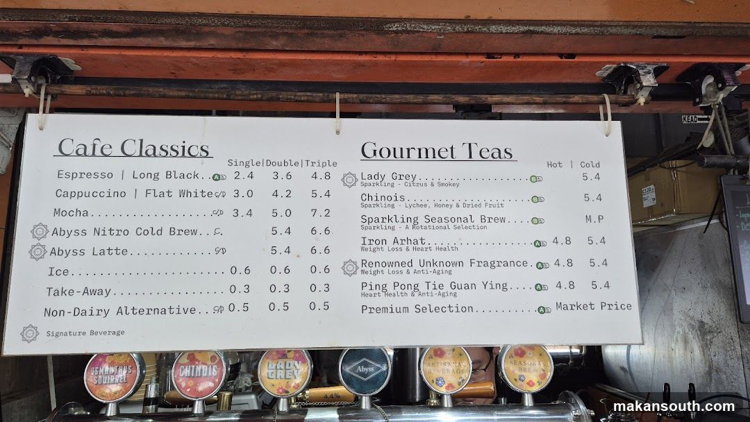 Cafe Menu Board