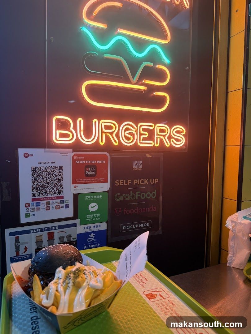 Burger Shop Interior View