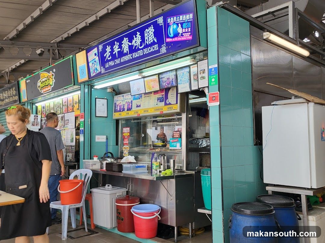 Food Stall Interior View