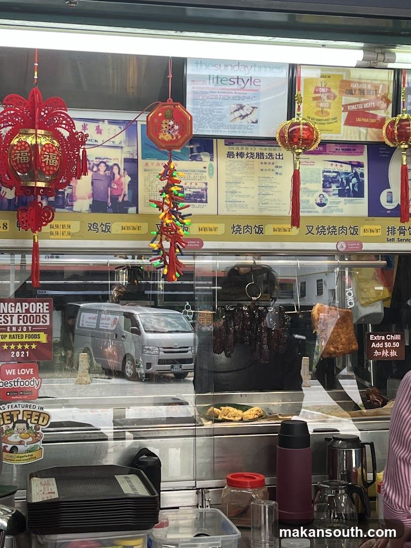 Food Stall Interior View