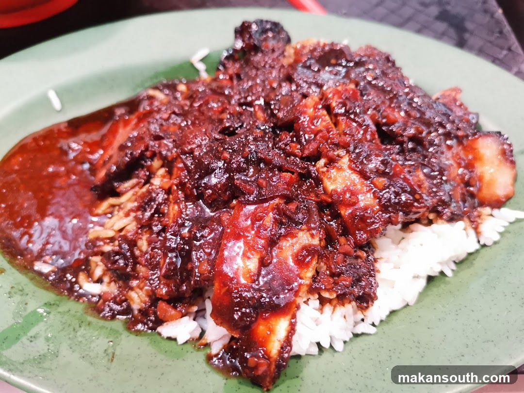 Sausage Rice with Dark Sauce