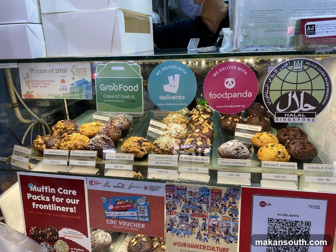Muffin Shop Display Case