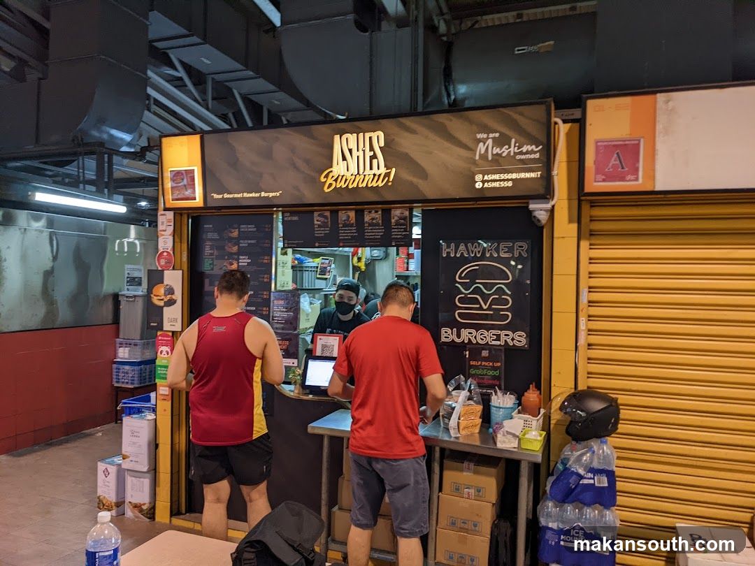 Ashes Burnt! Hawker Burger Shop