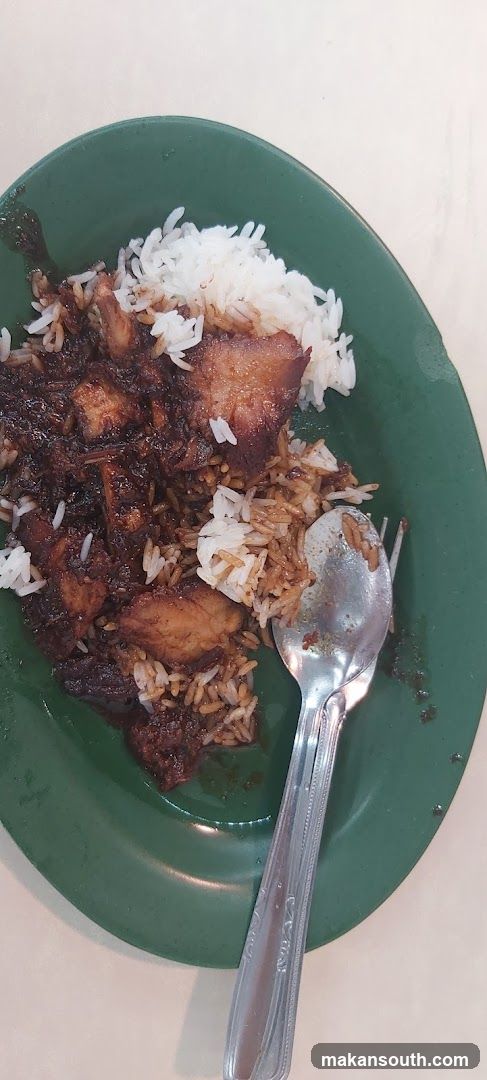 Plate of Fried Rice with Meat