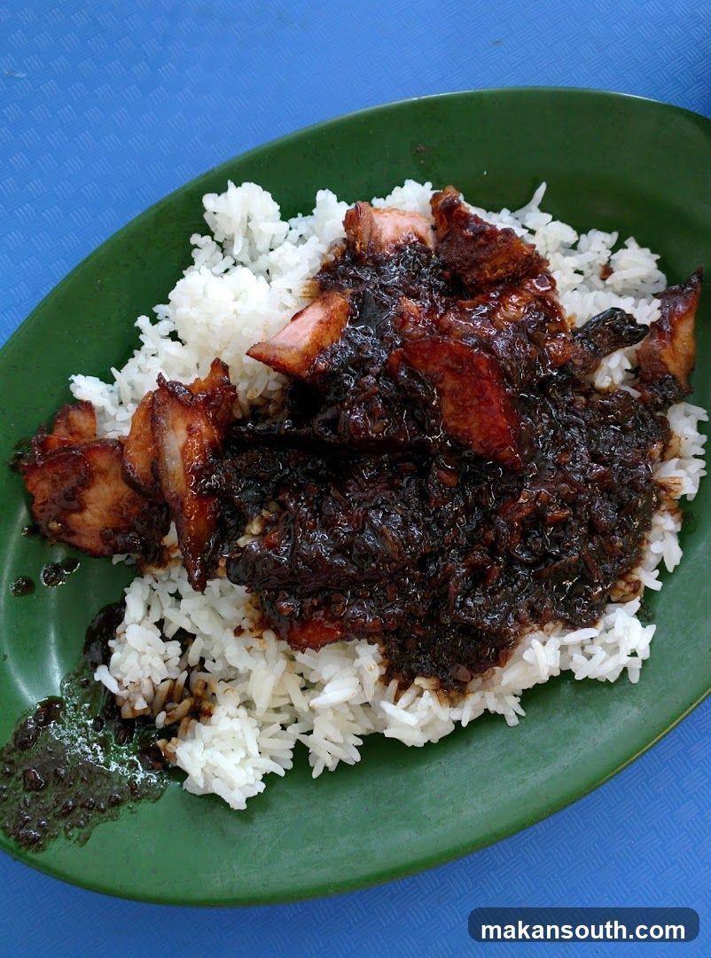 Sausage Rice with Dark Sauce