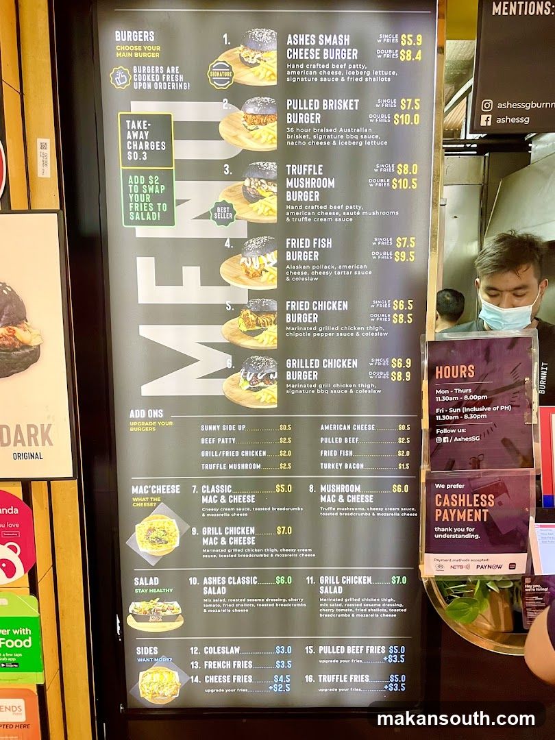 Burger Joint Menu Board