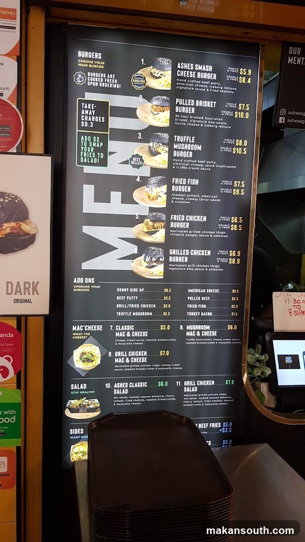 Burger Menu Board
