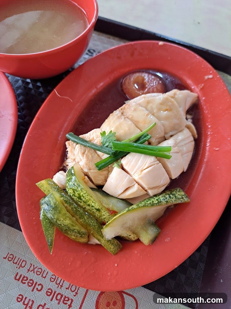 Chicken Rice with Pickled Vegetables