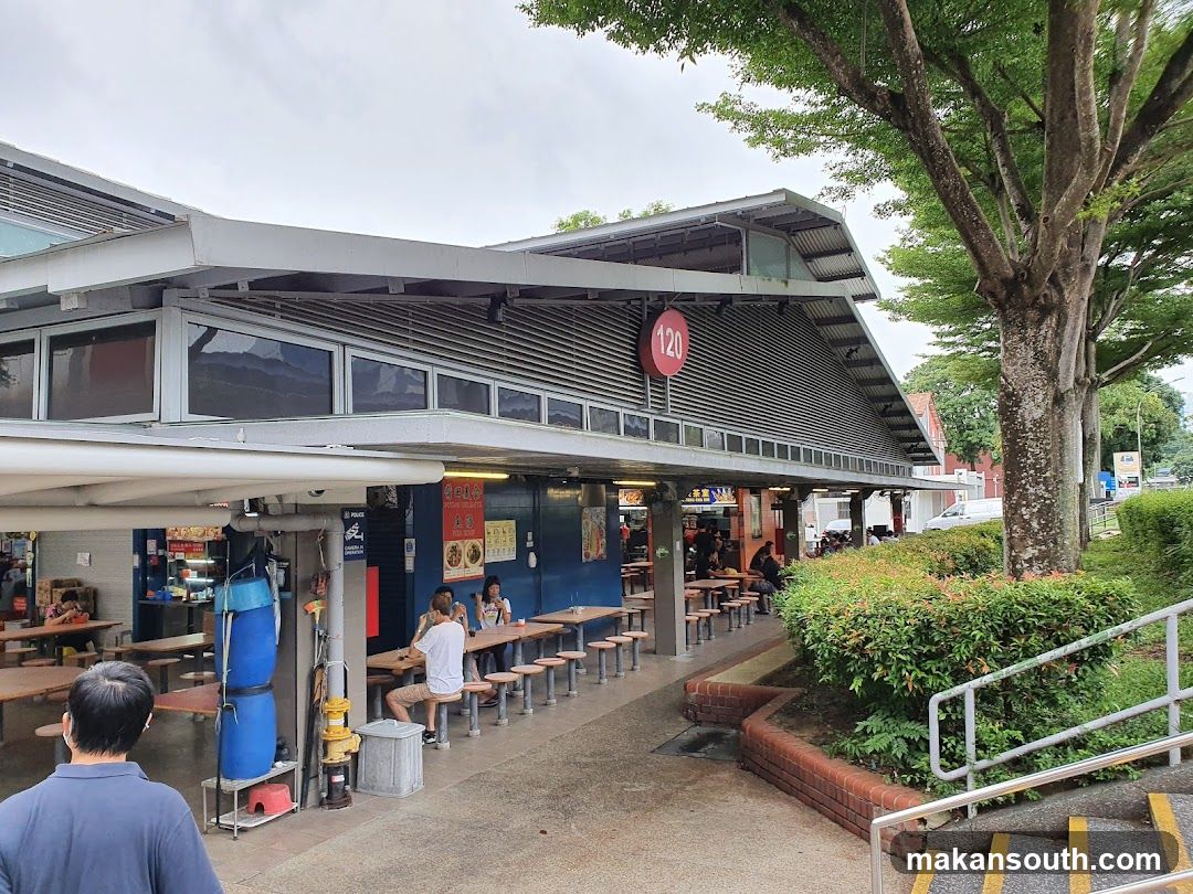 Outdoor Food Stall Area
