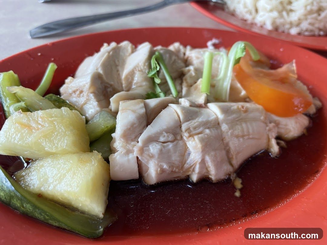 Hainanese Chicken Rice Plate