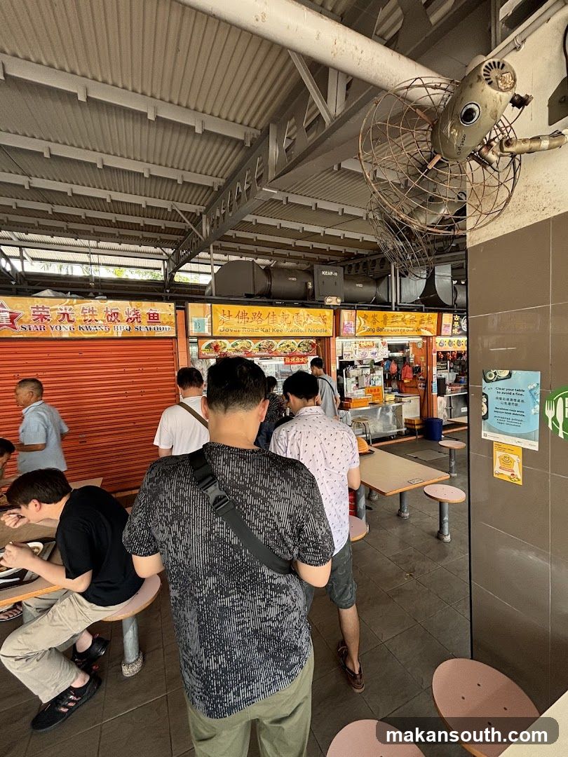 Food Court Interior Scene
