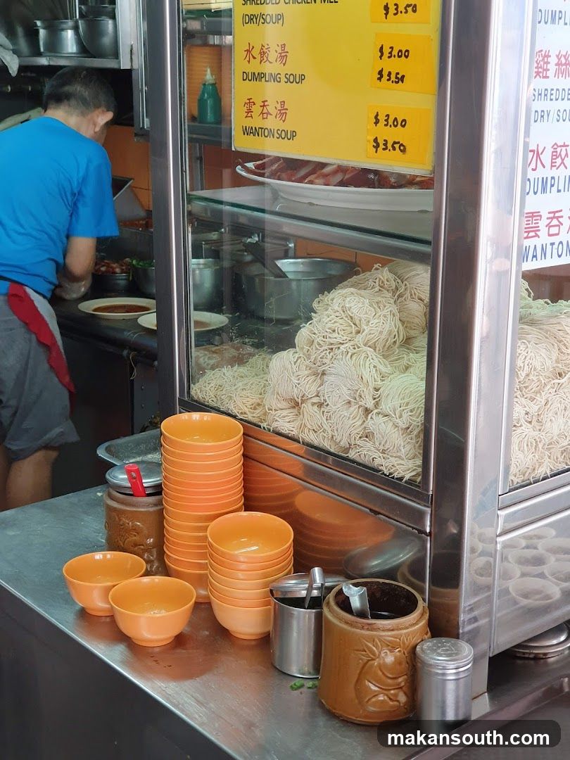 Noodle Stall Interior