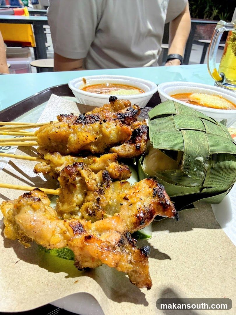 Sate Ayam and Sambal