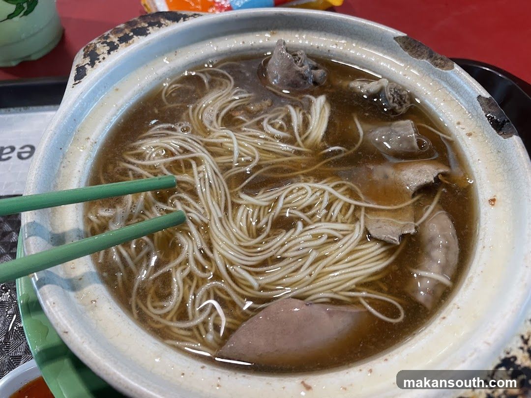 Noodle Bowl with Chopsticks