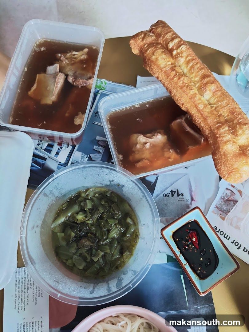 Takeout Meal Spread