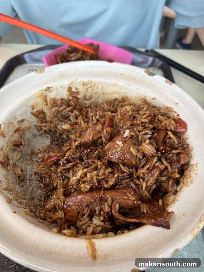 Rice Bowl with Meat and Sausage