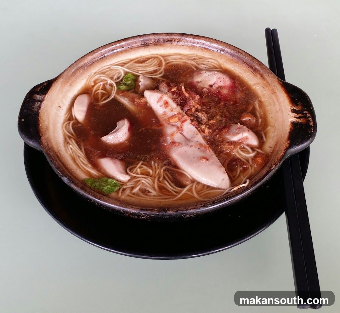 Clay Pot Noodle Soup