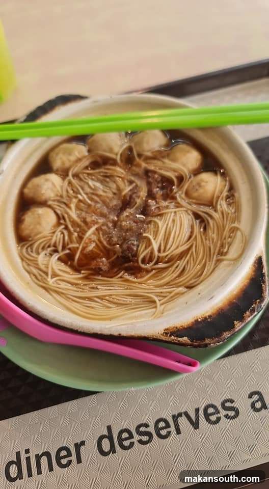 Noodle Bowl with Meatballs