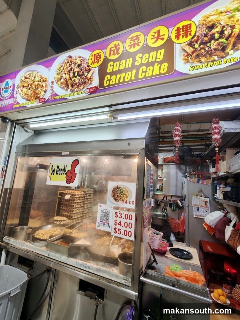 Food Stall Interior View