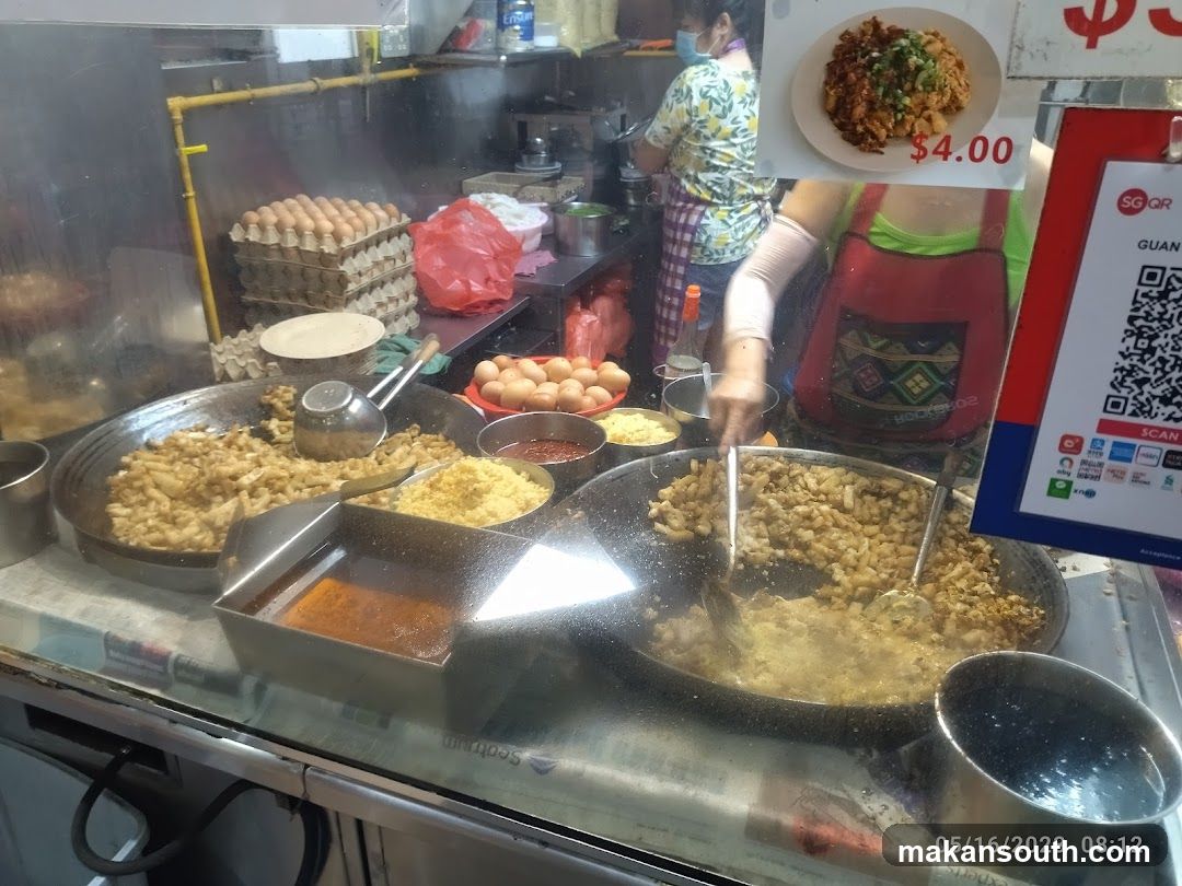 Food Stall Interior View
