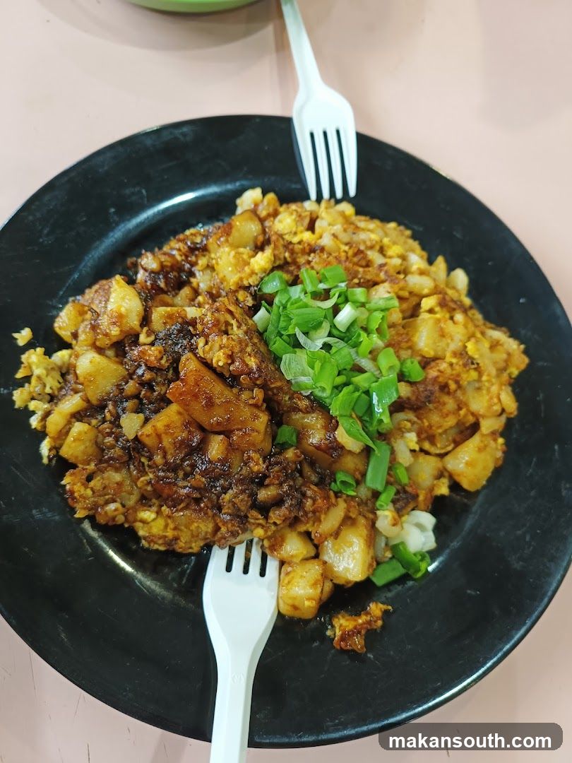 Plate of Fried Rice with Minced Meat and Scallions