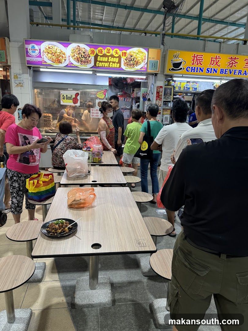 Food Court Interior Scene
