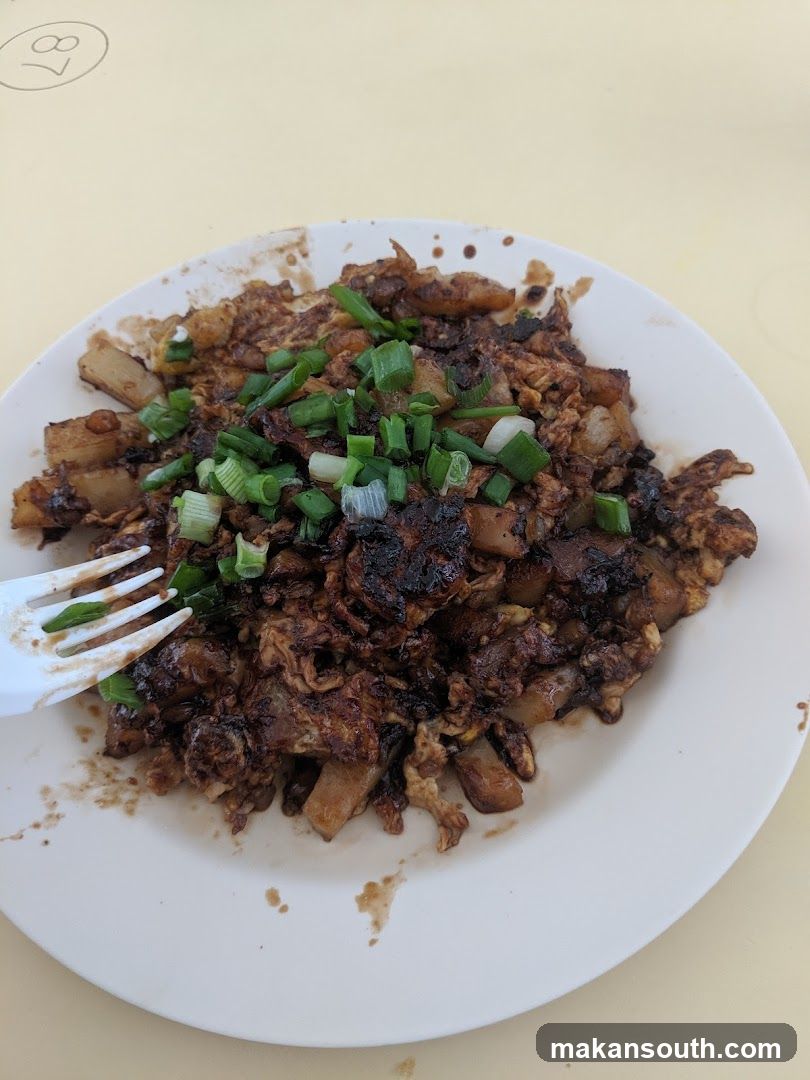 Plate of Fried Rice with Green Onions