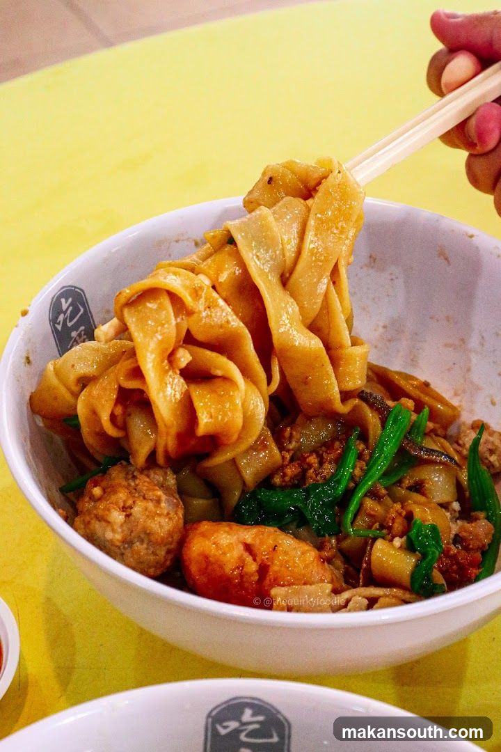 Noodle Bowl with Chopsticks