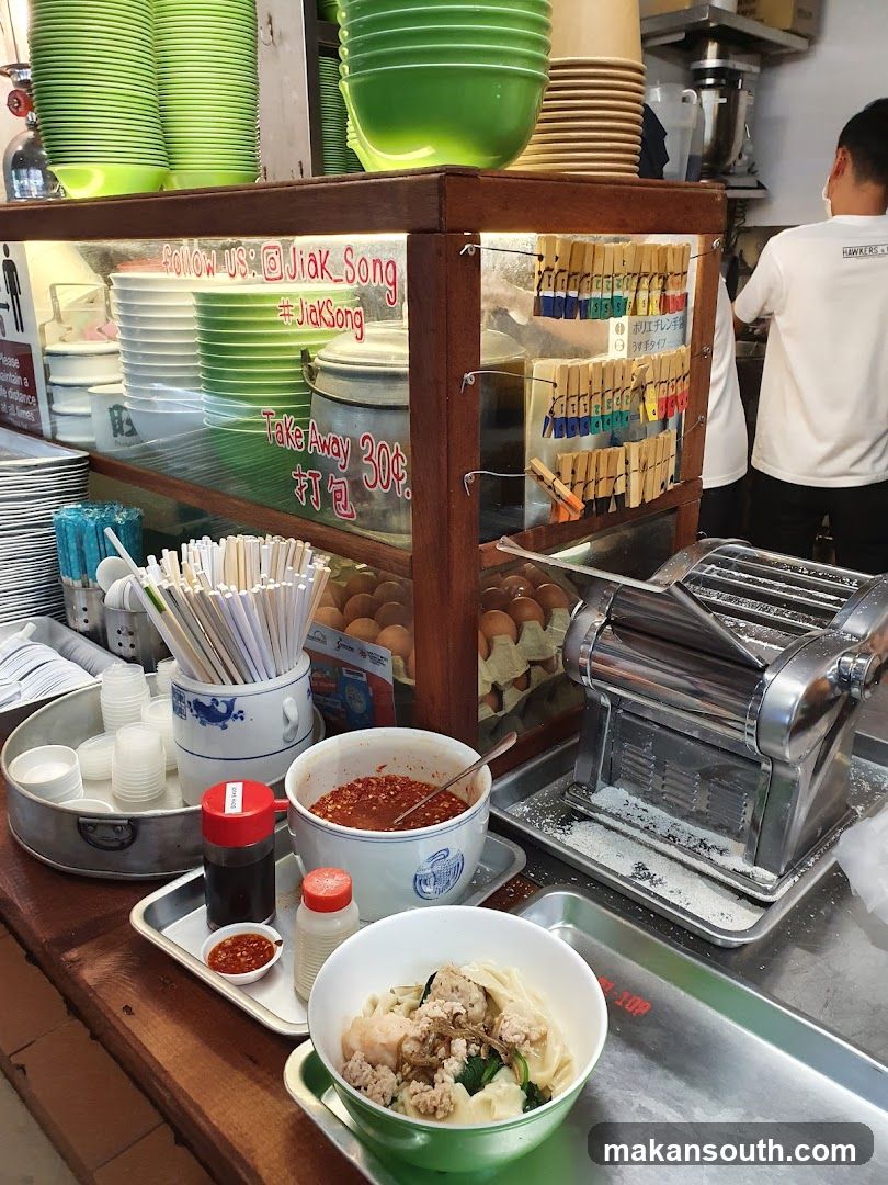 Noodle Shop Counter Display