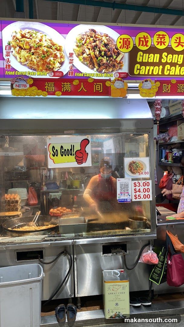 Food Stall Interior View