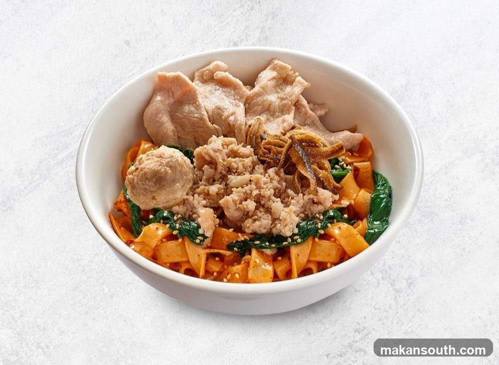 Spicy Noodle Bowl with Toppings