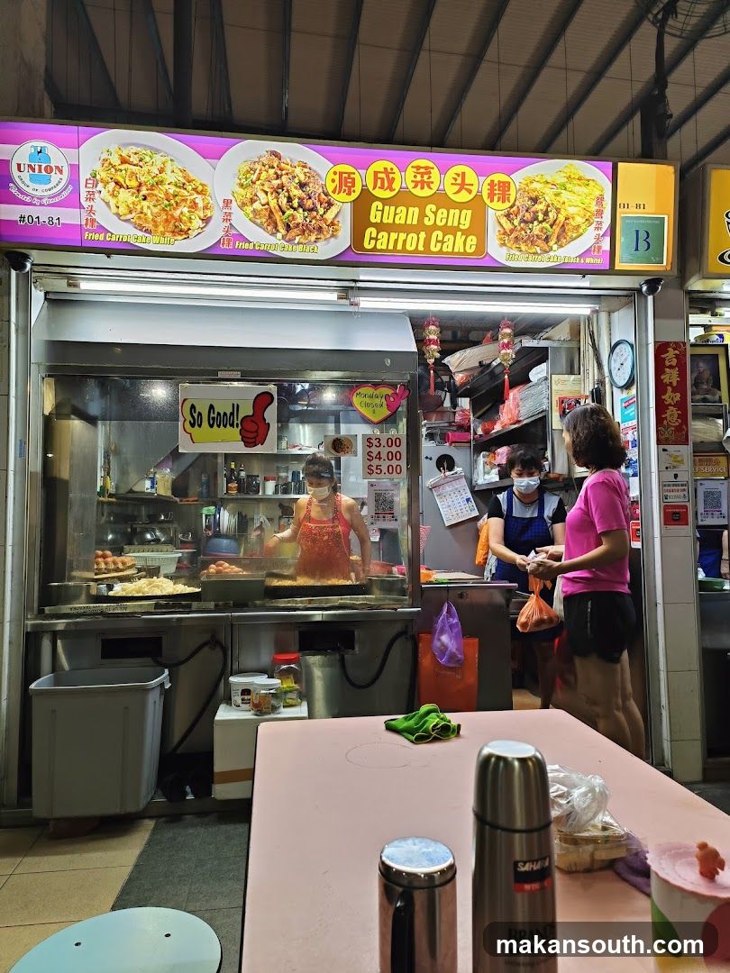 Food Stall Interior View