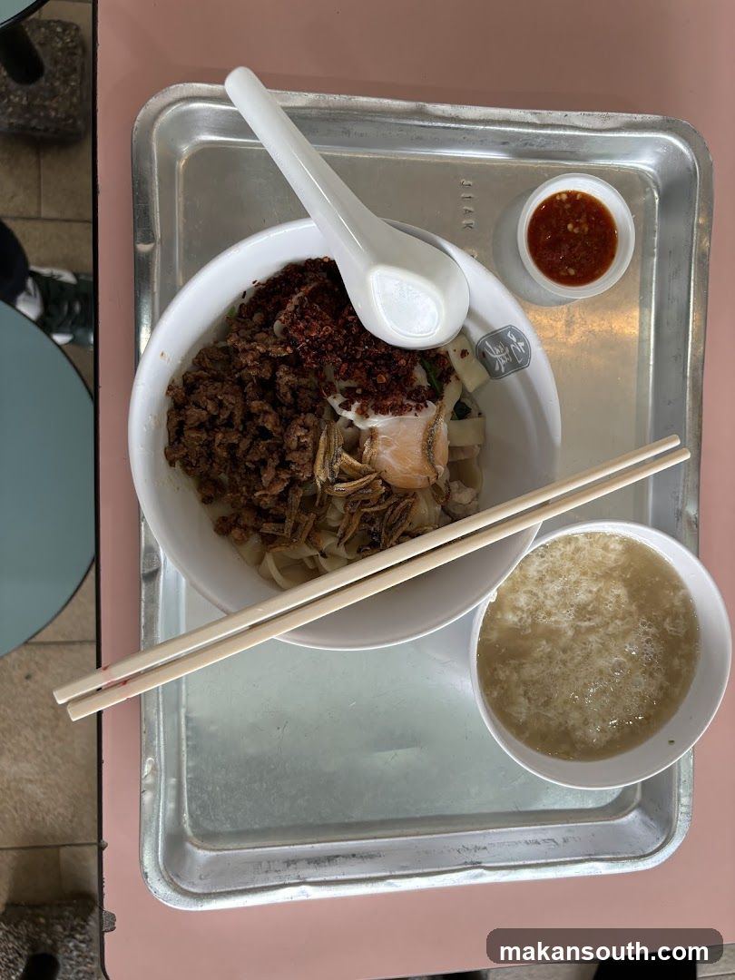 Noodle Bowl with Side Dishes