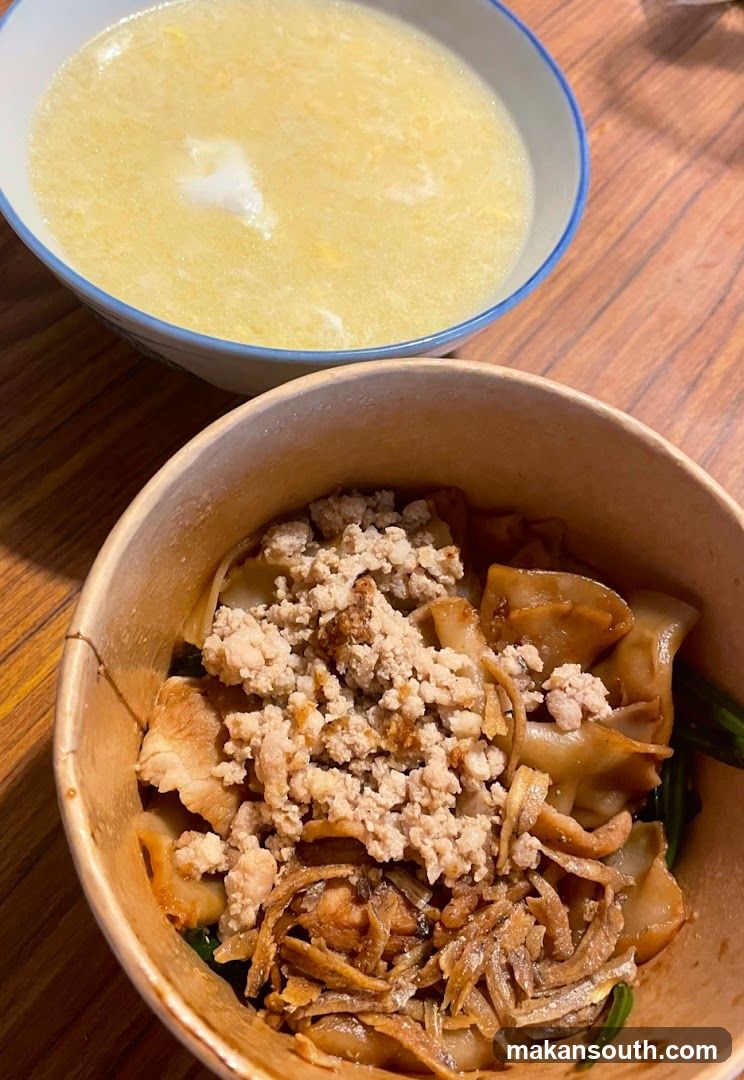 Food Bowl with Soup