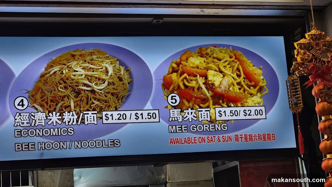 Restaurant Menu Board