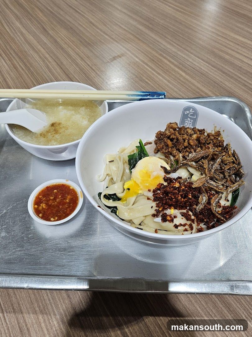 Noodle Bowl with Side Dishes