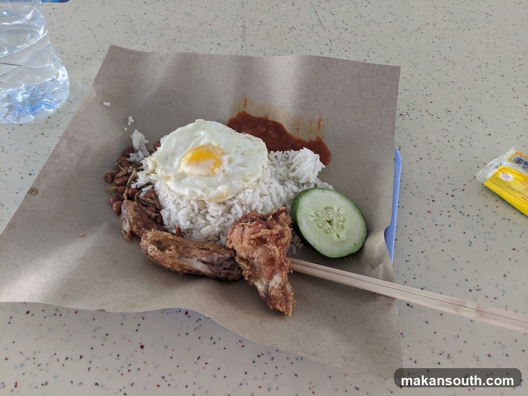Food served on paper wrapper