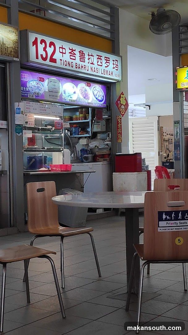 Food stall interior
