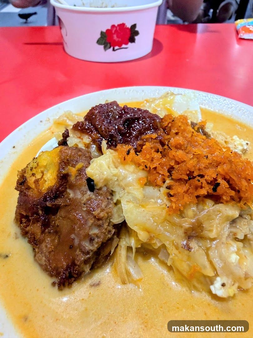 Curry Rice with Fried Chicken and Egg