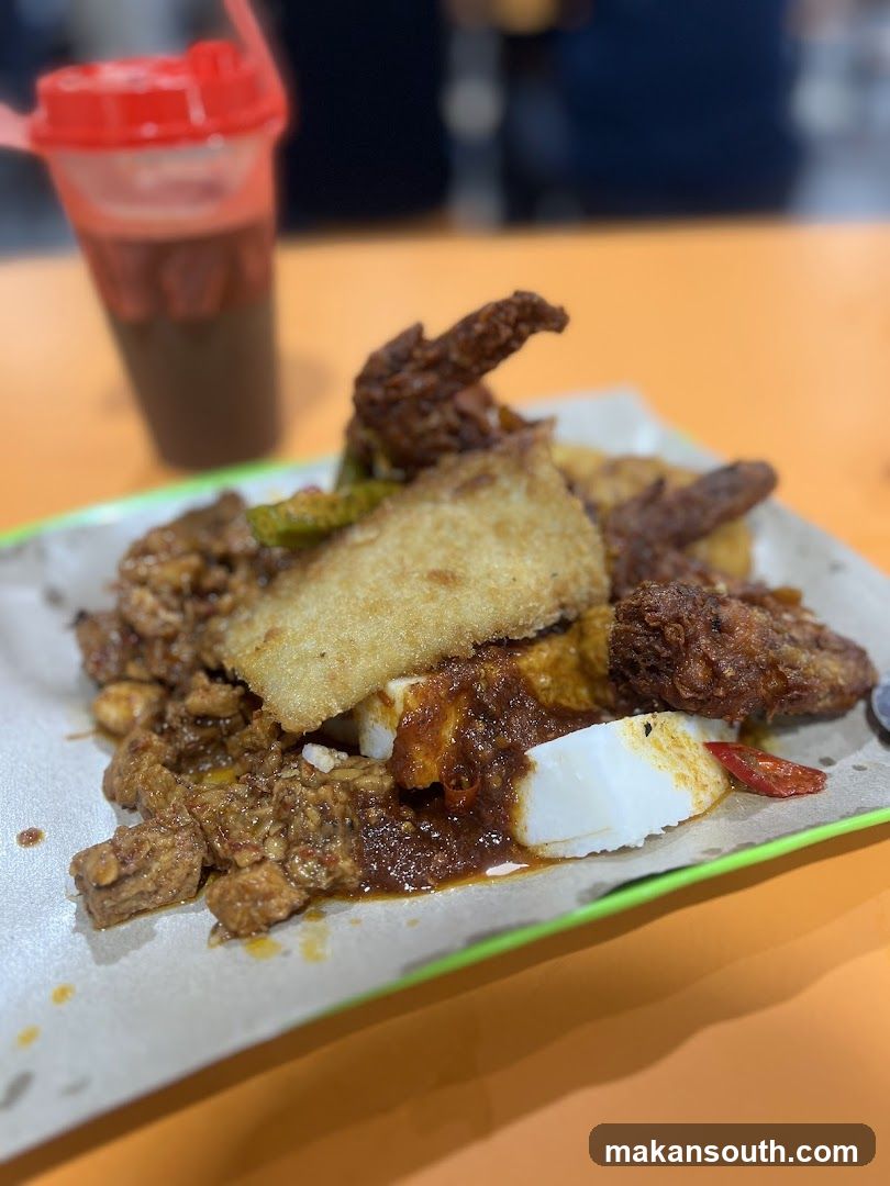 Fried Chicken and Rice Dish