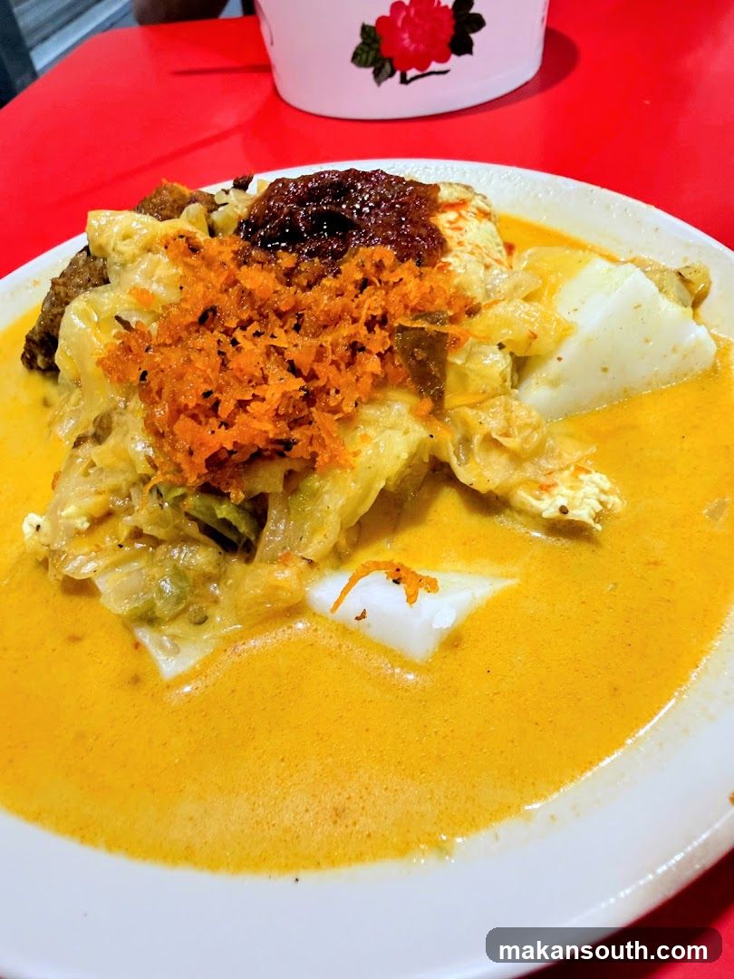 Curry Dish with Toppings