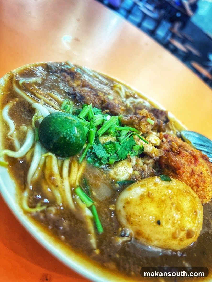 Lime Chicken Rice Noodle Soup