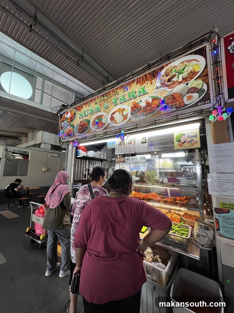 Nusa's Tara Food Stall