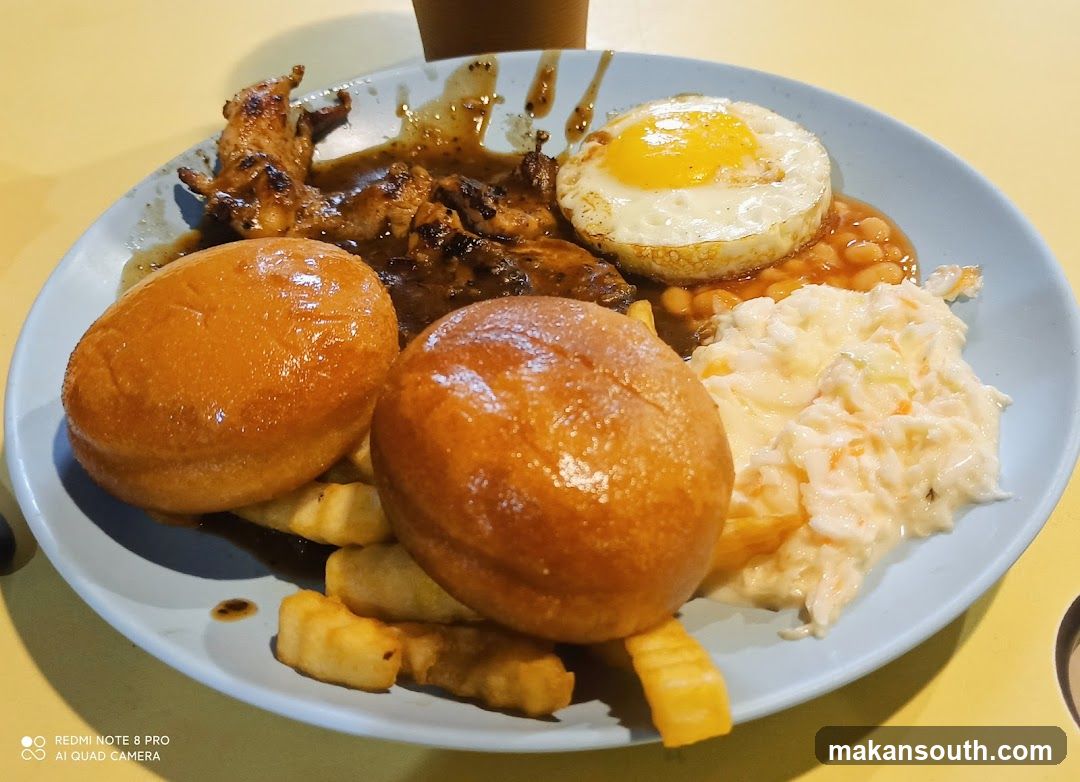 Fried Chicken and Fries Meal