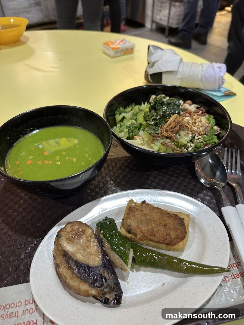 Food Tray with Dishes